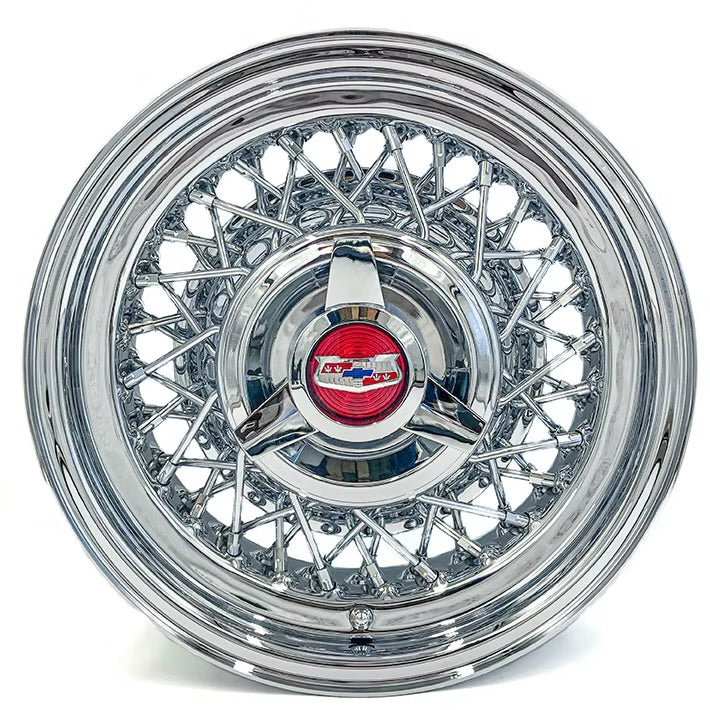 6” Chevrolet Crest Wire Wheel Cap