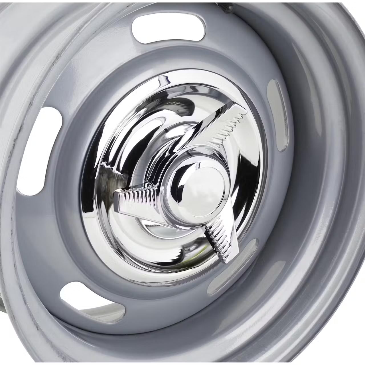7” 3 Bar Swept Fluted Recessed Spinner Cap