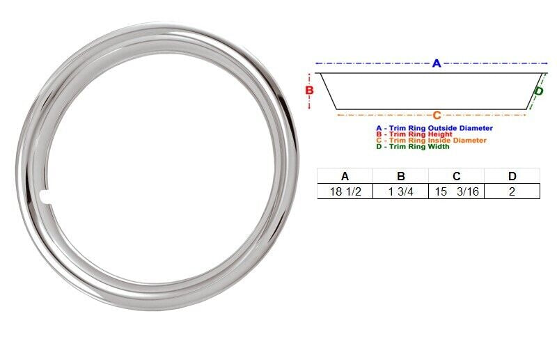 17” Standard Trim Rings