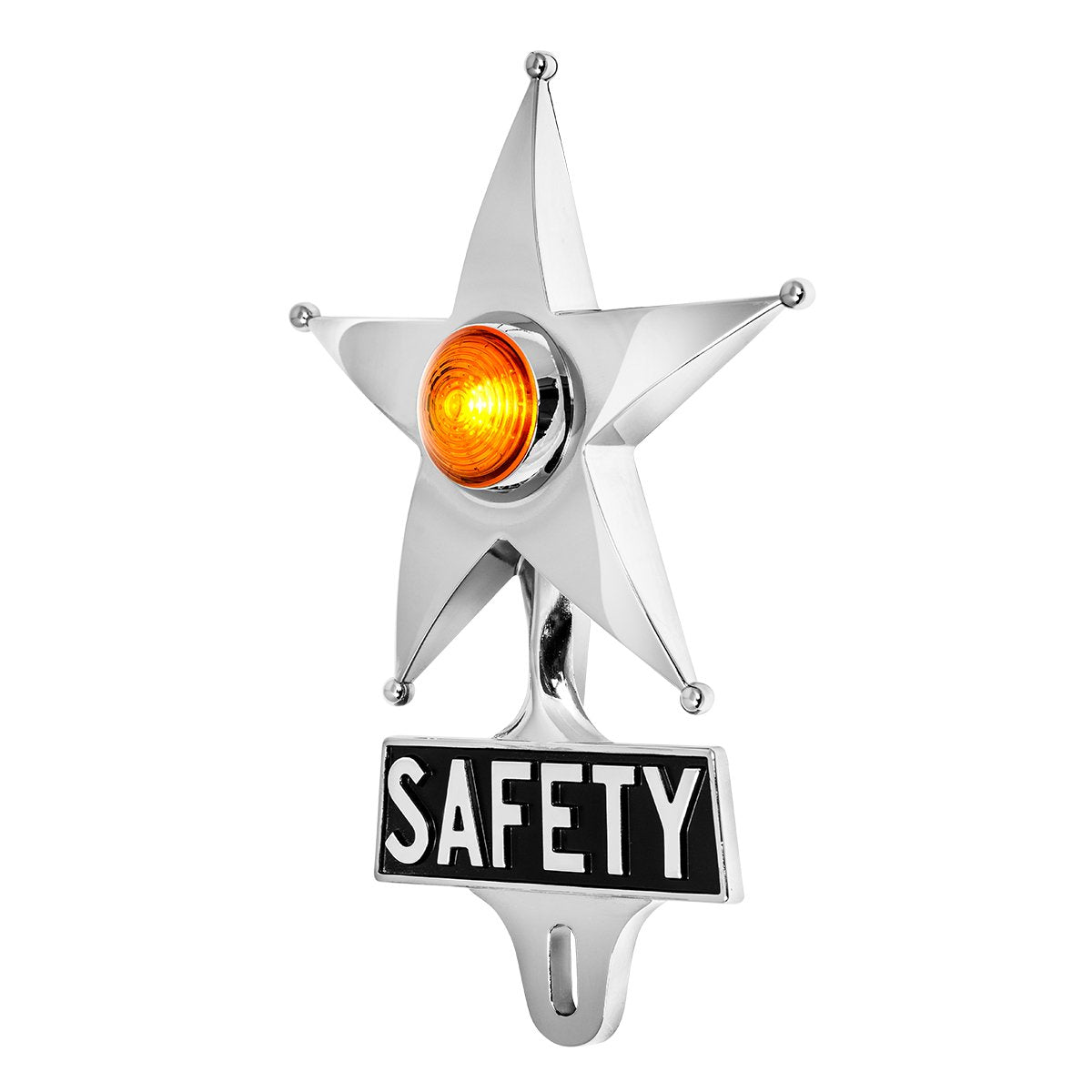 Amber LED Safety Star