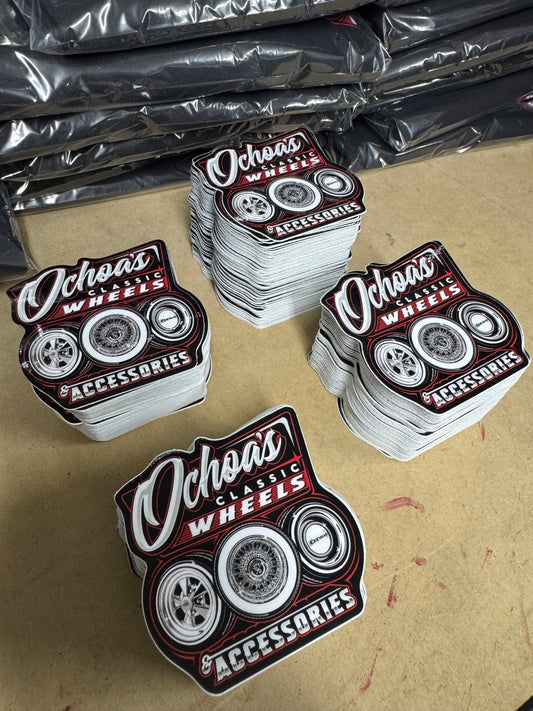 Ochoa’s Classic Wheels Sticker