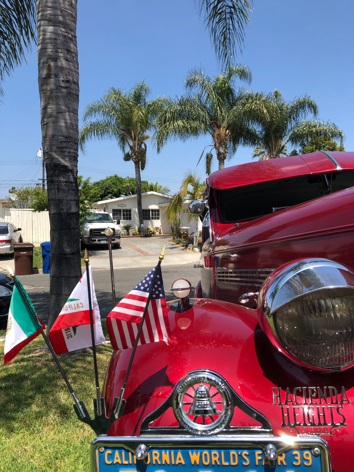 4”x6” Mexican Stick Flag – Ochoa's Classic Wheels LLC