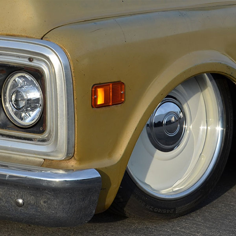 7.5” Police Plain Cap – Ochoa's Classic Wheels LLC