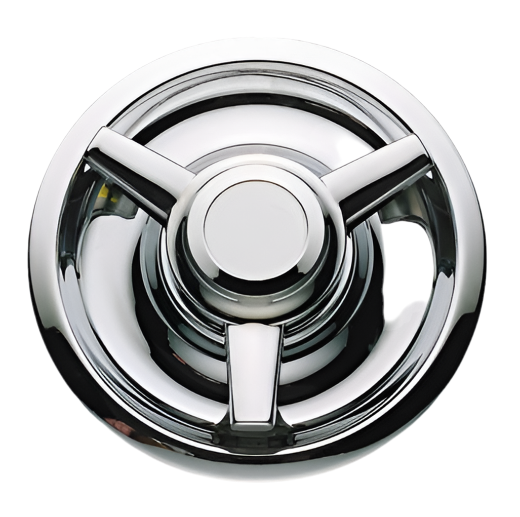 7” 3 Bar Recessed Spinner Cap