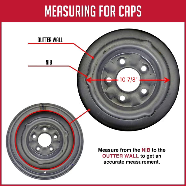 10 7/8” 1950 Merc OEM Wheel Cap