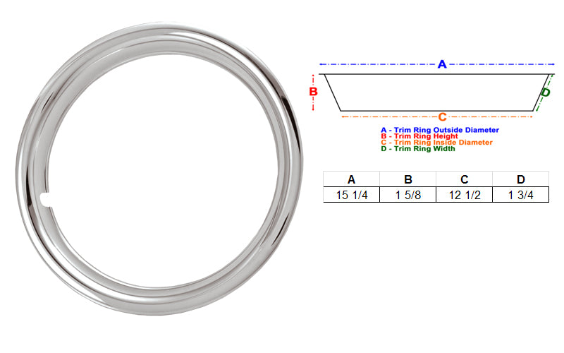 14” Standard Trim Rings