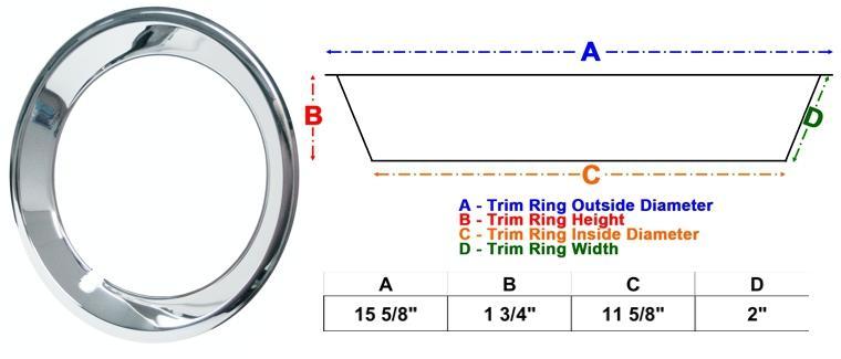 14x6 & 14x7 Deep Dish Trim Rings