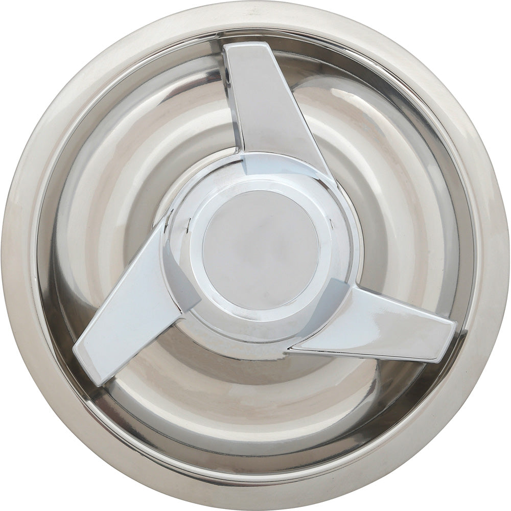 7” 3 Bar Recessed Swept Spinner Cap