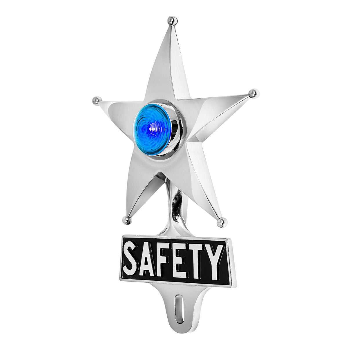 Blue LED Safety Star