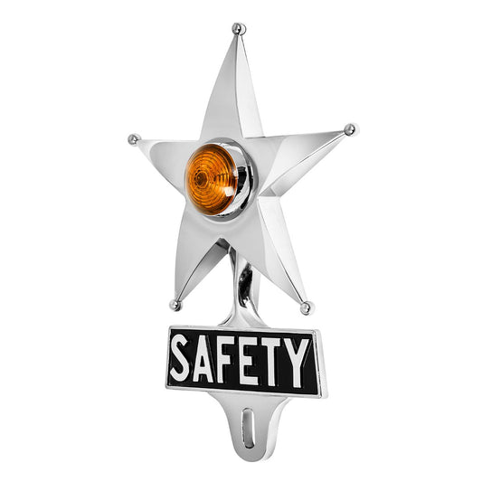 Amber LED Safety Star