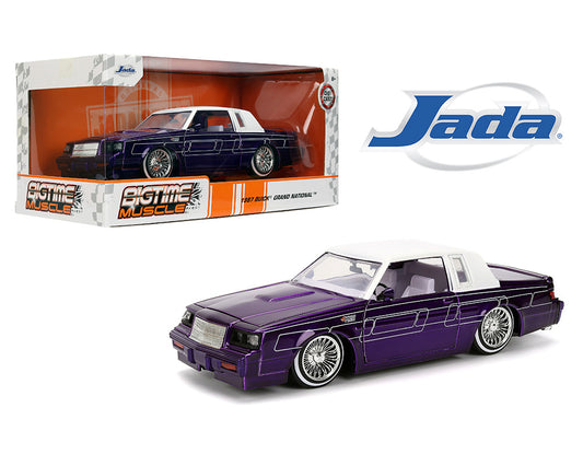 Jada 1:24 1987 Buick Grand National (Purple) – Lowrider – Bigtime Muscle