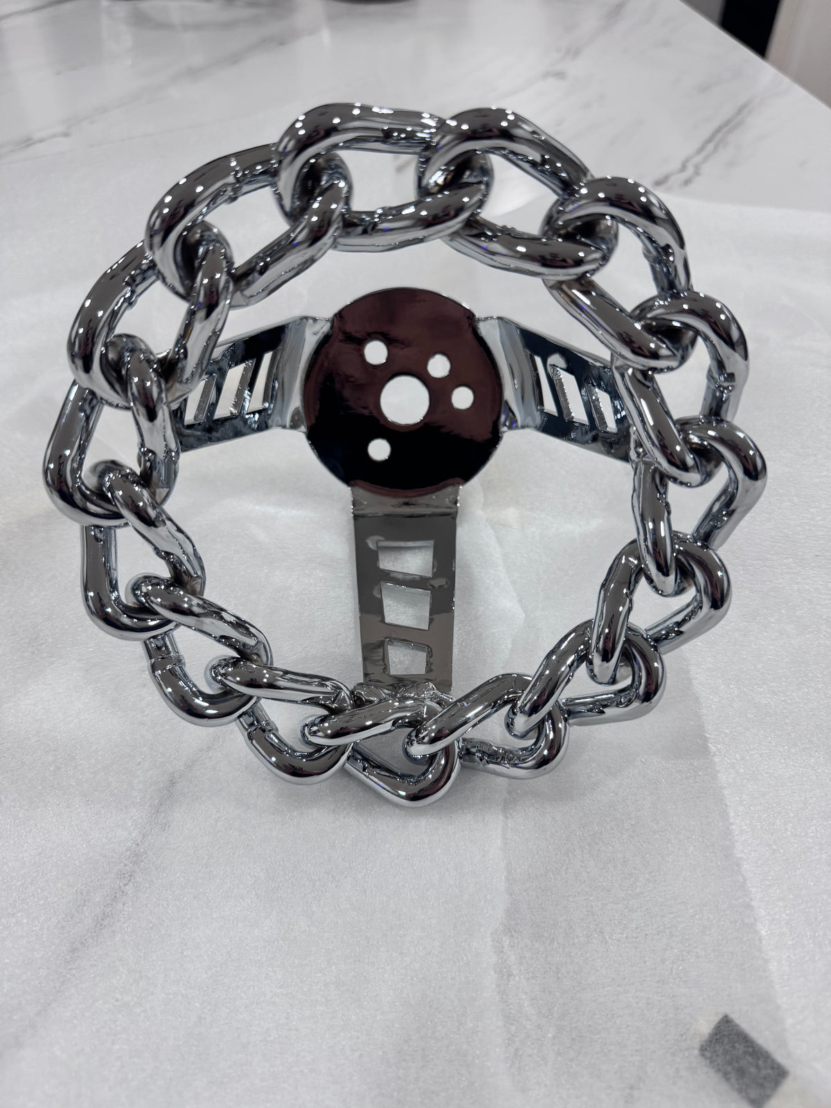 7” Twisted Chain Steering Wheel