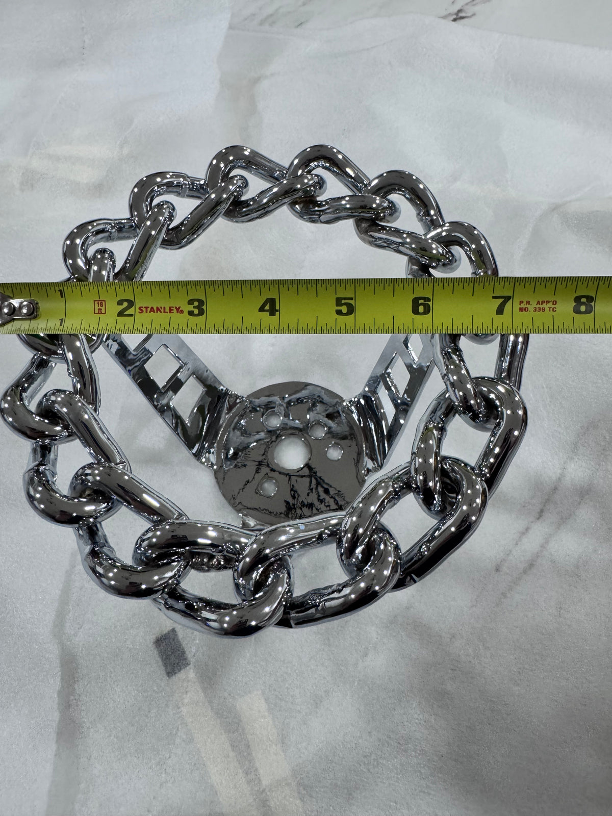 7” Twisted Chain Steering Wheel