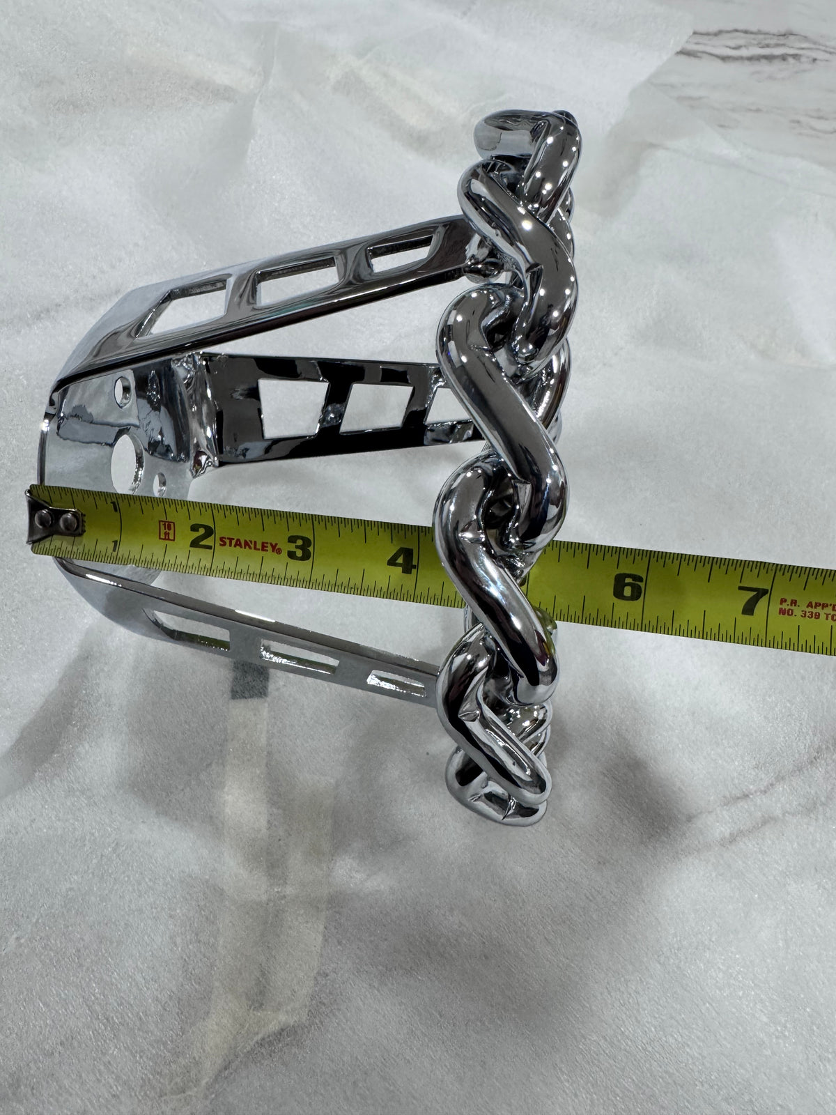 7” Twisted Chain Steering Wheel