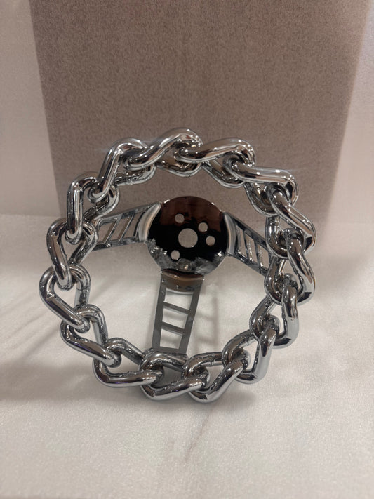 7” Twisted Chain Steering Wheel